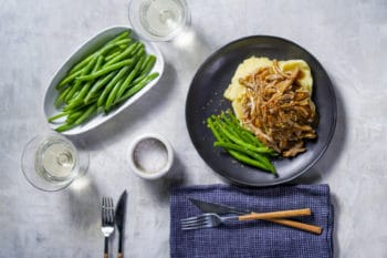 Slow cooked fennel, chilli & lemon pork shoulder